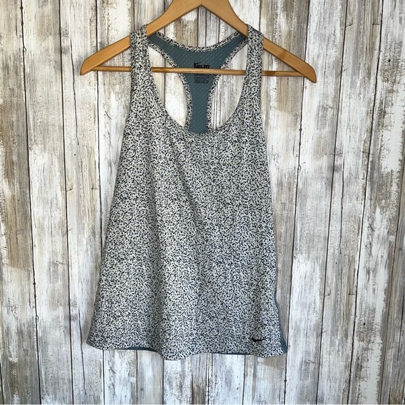 Nike Tops - Nike Speckled Workout Mesh Back Tank Top Athletic Small